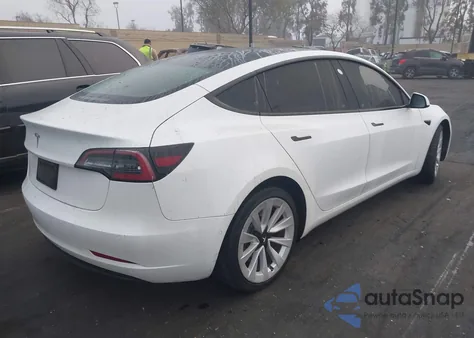 2022 Tesla Model 3 Rear-Wheel Drive из США, поврежденный, VIN 5YJ3E1EA7NF303923